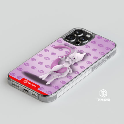 Coque design POKÉMON - MEWTWO - TEAMCOQUES