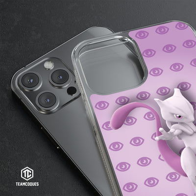 Coque design POKÉMON - MEWTWO - TEAMCOQUES