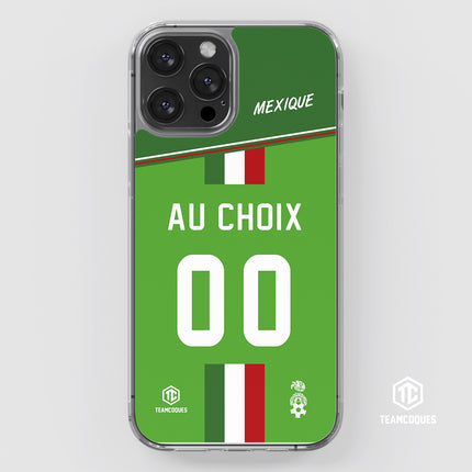 Coque foot MEXIQUE personnalisable - TEAMCOQUES
