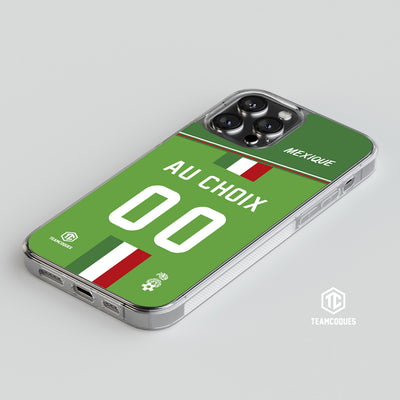 Coque foot MEXIQUE personnalisable - TEAMCOQUES