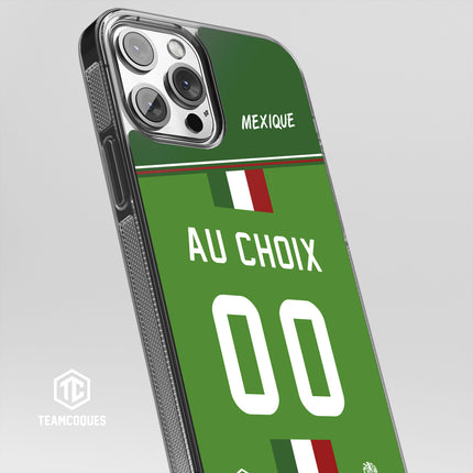 Coque foot MEXIQUE personnalisable - TEAMCOQUES