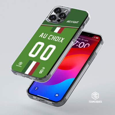 Coque foot MEXIQUE personnalisable - TEAMCOQUES