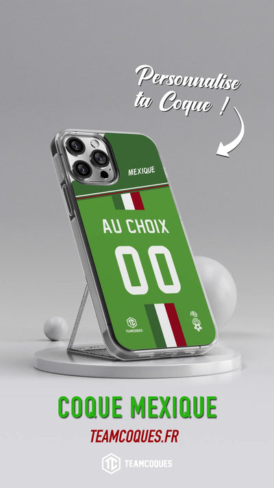 Vidéo Coque foot MEXIQUE personnalisable - TEAMCOQUES