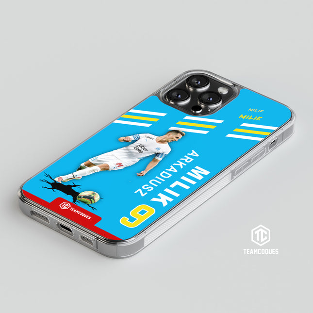 Coque joueur ARKADIUSZ MILIK MARSEILLE OM - TEAMCOQUES