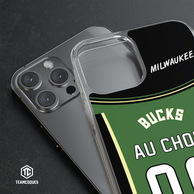 Coque basket NBA MILWAUKEE BUCKS personnalisable - TEAMCOQUES