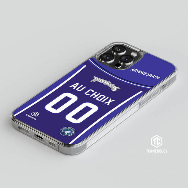Coque basket NBA MINNESOTA TIMBERWOLVES personnalisable - TEAMCOQUES