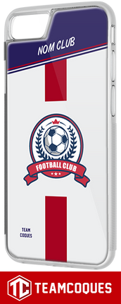 Coque foot Modèle LOGO CLUB AMATEUR - 100% personnalisable - iPhone smartphone