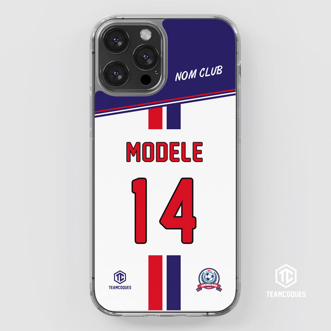 Coque foot Modèle 14 CLUB AMATEUR - 100% personnalisable - TEAMCOQUES