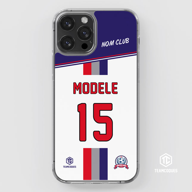 Coque foot Modèle 15 CLUB AMATEUR - 100% personnalisable - TEAMCOQUES