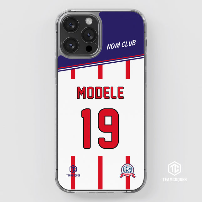 Coque foot Modèle 19 CLUB AMATEUR - 100% personnalisable - TEAMCOQUES