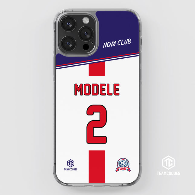 Coque foot Modèle 2 CLUB AMATEUR - 100% personnalisable - TEAMCOQUES