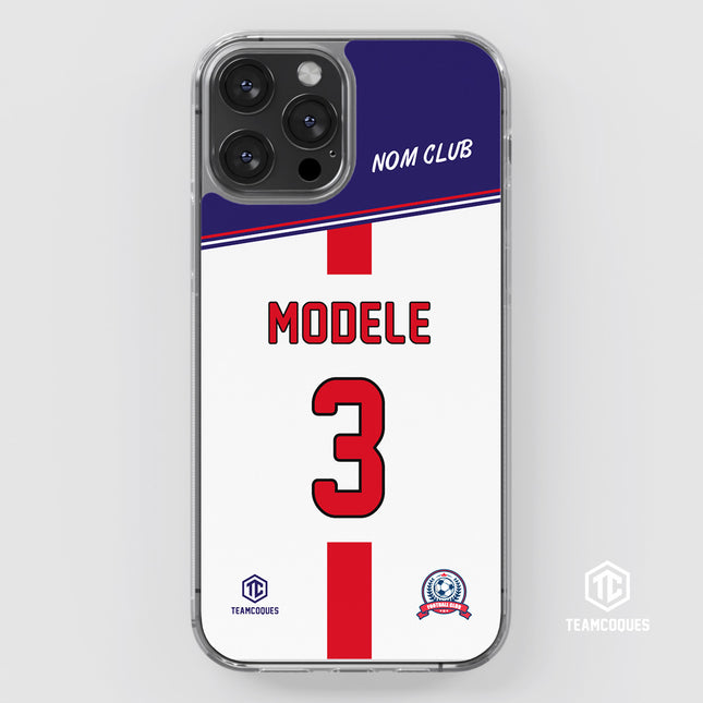 Coque foot Modèle 3 CLUB AMATEUR - 100% personnalisable - TEAMCOQUES