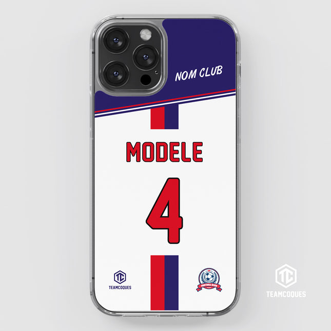Coque foot Modèle 4 CLUB AMATEUR - 100% personnalisable - TEAMCOQUES