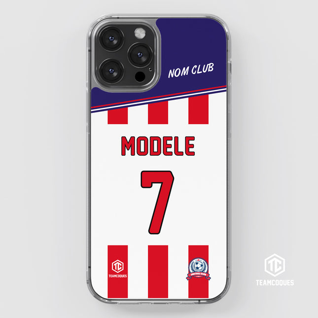 Coque foot Modèle 7 CLUB AMATEUR - 100% personnalisable - TEAMCOQUES