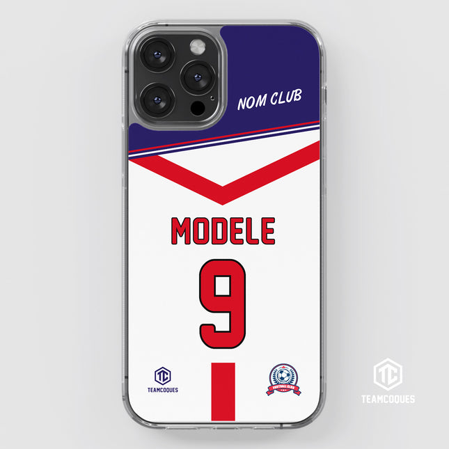 Coque foot Modèle 9 CLUB AMATEUR - 100% personnalisable - TEAMCOQUES