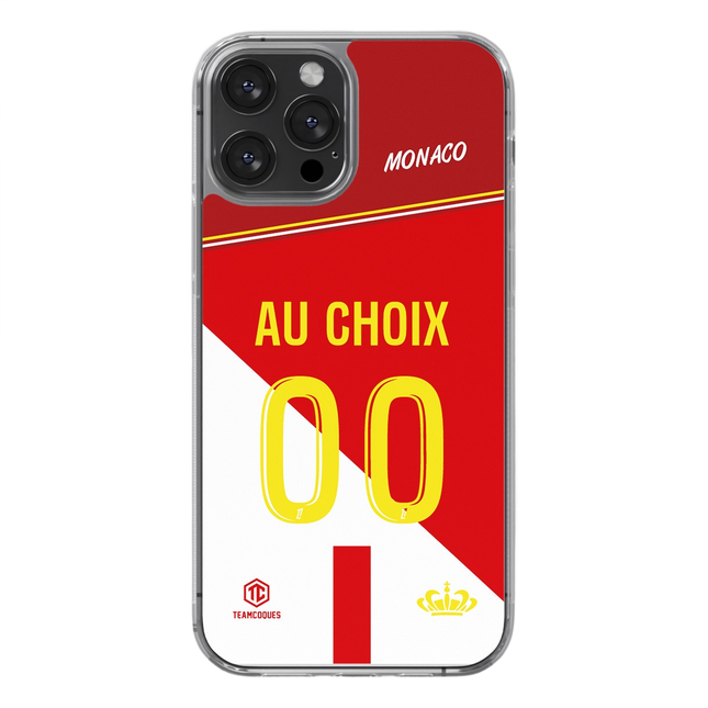 Coque foot MONACO ASM personnalisable - TEAMCOQUES