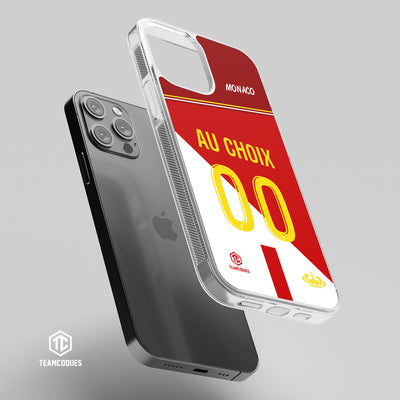 Coque foot MONACO ASM personnalisable - TEAMCOQUES