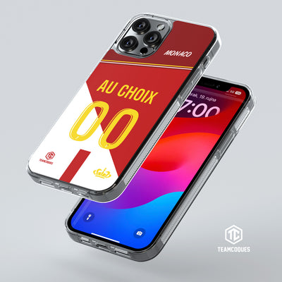 Coque foot MONACO ASM personnalisable - TEAMCOQUES