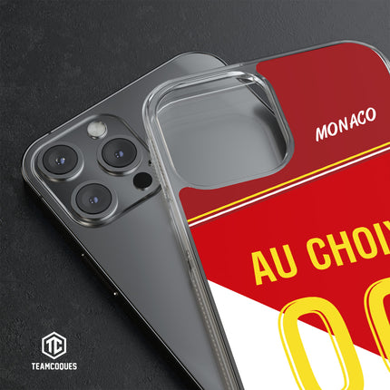 Coque foot MONACO ASM personnalisable - TEAMCOQUES