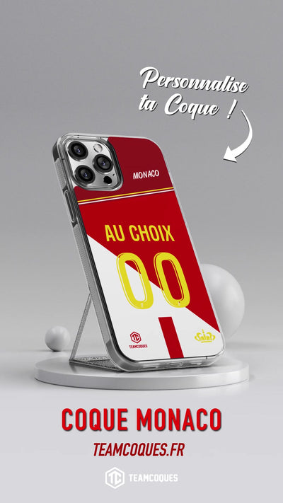Vidéo Coque foot MONACO ASM personnalisable - TEAMCOQUES