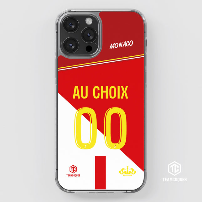 Coque foot MONACO ASM personnalisable - TEAMCOQUES