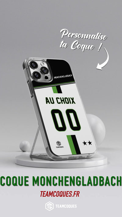 Vidéo Coque foot MONCHENGLADBACH personnalisable - TEAMCOQUES