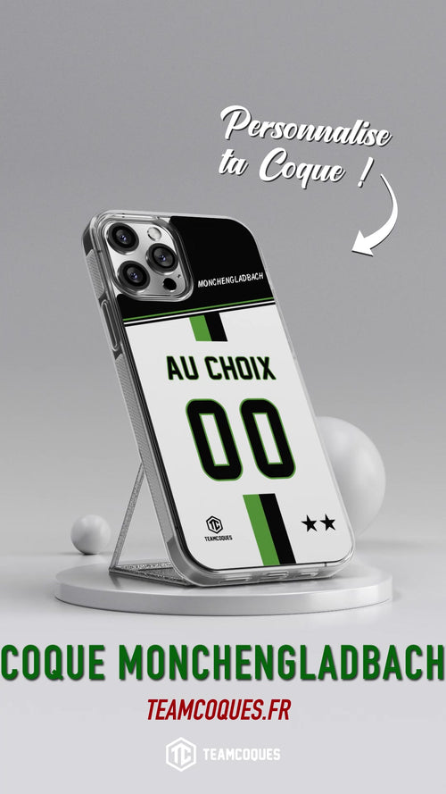 Vidéo Coque foot MONCHENGLADBACH personnalisable - TEAMCOQUES