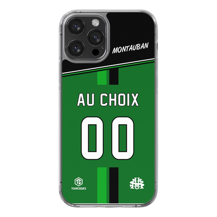 Coque rugby MONTAUBAN personnalisable - TEAMCOQUES