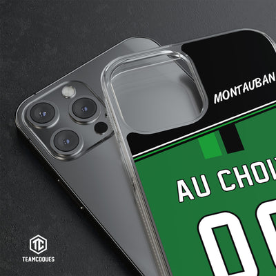 Coque rugby MONTAUBAN personnalisable - TEAMCOQUES