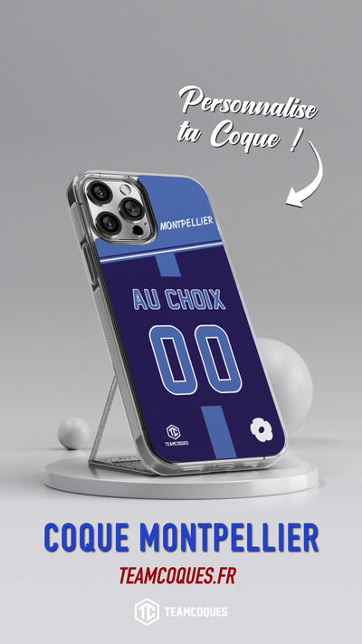 Vidéo Coque rugby MONTPELLIER RUGBY personnalisable - TEAMCOQUES