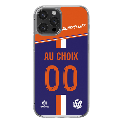 Coque foot MONTPELLIER MHSC personnalisable - TEAMCOQUES