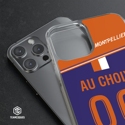 Coque foot MONTPELLIER MHSC personnalisable - TEAMCOQUES