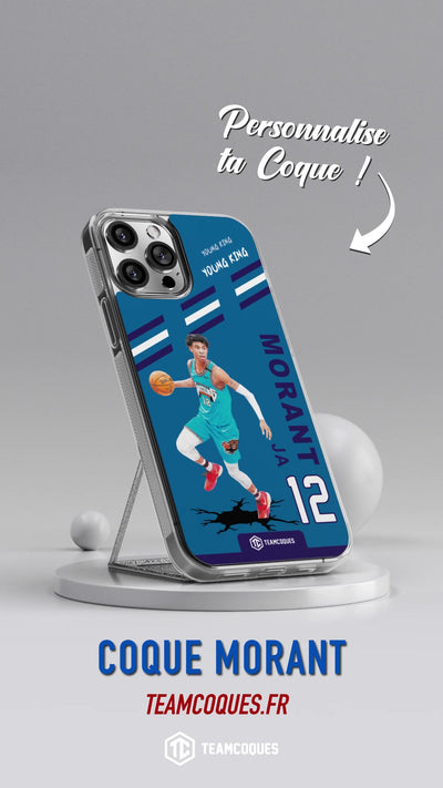 Vidéo Coque joueur JA MORANT GRIZZLIES MEMPHIS NBA - TEAMCOQUES