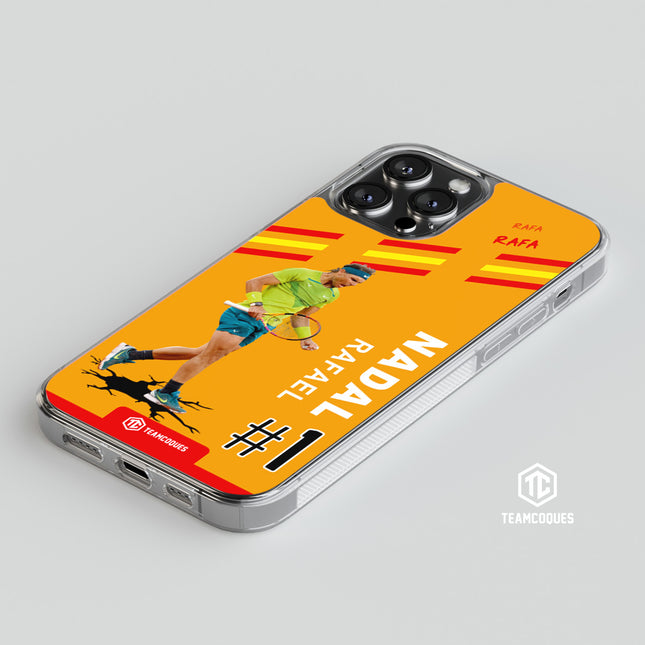 Coque joueur RAFAEL NADAL TENNIS - TEAMCOQUES