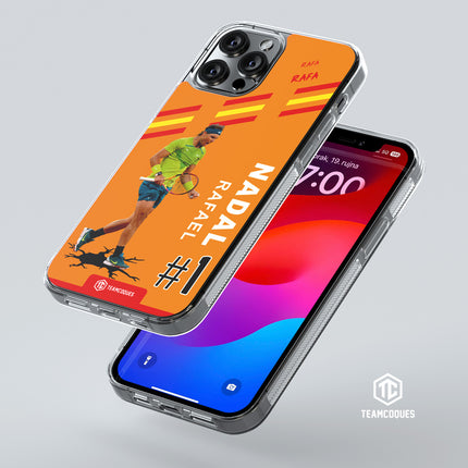 Coque joueur RAFAEL NADAL TENNIS - TEAMCOQUES