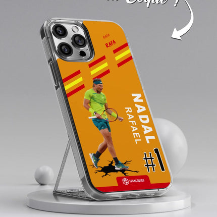 Vidéo Coque joueur RAFAEL NADAL TENNIS - TEAMCOQUES
