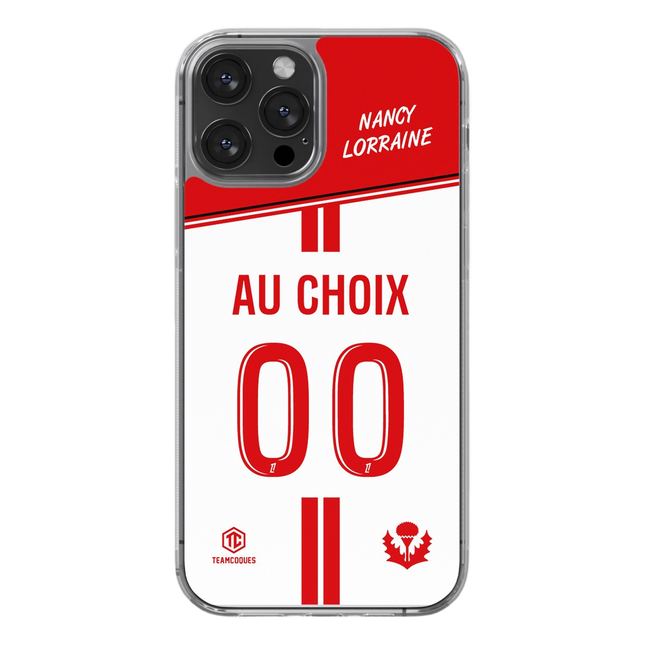 Coque foot NANCY personnalisable - TEAMCOQUES