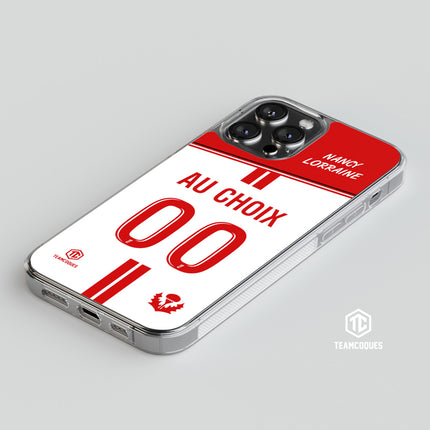 Coque foot NANCY personnalisable - TEAMCOQUES