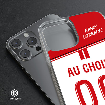 Coque foot NANCY personnalisable - TEAMCOQUES