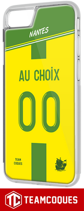 Coque foot NANTES personnalisable - TEAMCOQUES