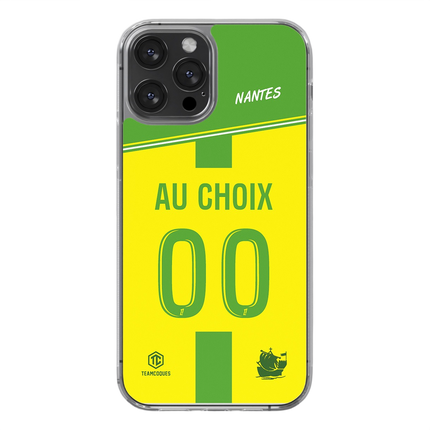 Coque foot NANTES personnalisable - TEAMCOQUES