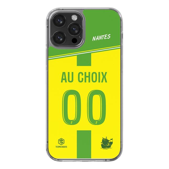 Coque foot NANTES personnalisable - TEAMCOQUES
