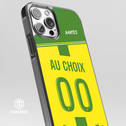 Coque foot NANTES personnalisable - TEAMCOQUES