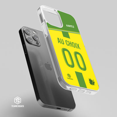 Coque foot NANTES personnalisable - TEAMCOQUES