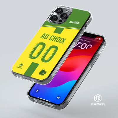 Coque foot NANTES personnalisable - TEAMCOQUES