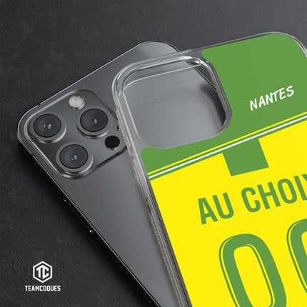 Coque foot NANTES personnalisable - TEAMCOQUES