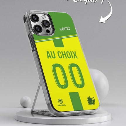 Vidéo Coque foot NANTES personnalisable - TEAMCOQUES