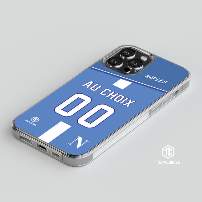 Coque foot NAPLES NAPOLI personnalisable - TEAMCOQUES