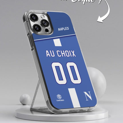 Vidéo Coque foot NAPLES NAPOLI personnalisable - TEAMCOQUES