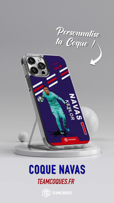 Vidéo Coque joueur KEYLOR NAVAS PARIS - TEAMCOQUES